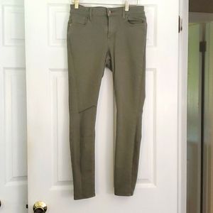 Olive Green RockStar Jeans Size 8R